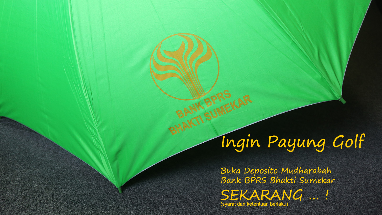 Ingin punya payung golf ...!